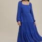 Ali Romantic Square Neck Tiered Boho
Maxi Dress