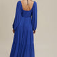 Ali Romantic Square Neck Tiered Boho
Maxi Dress