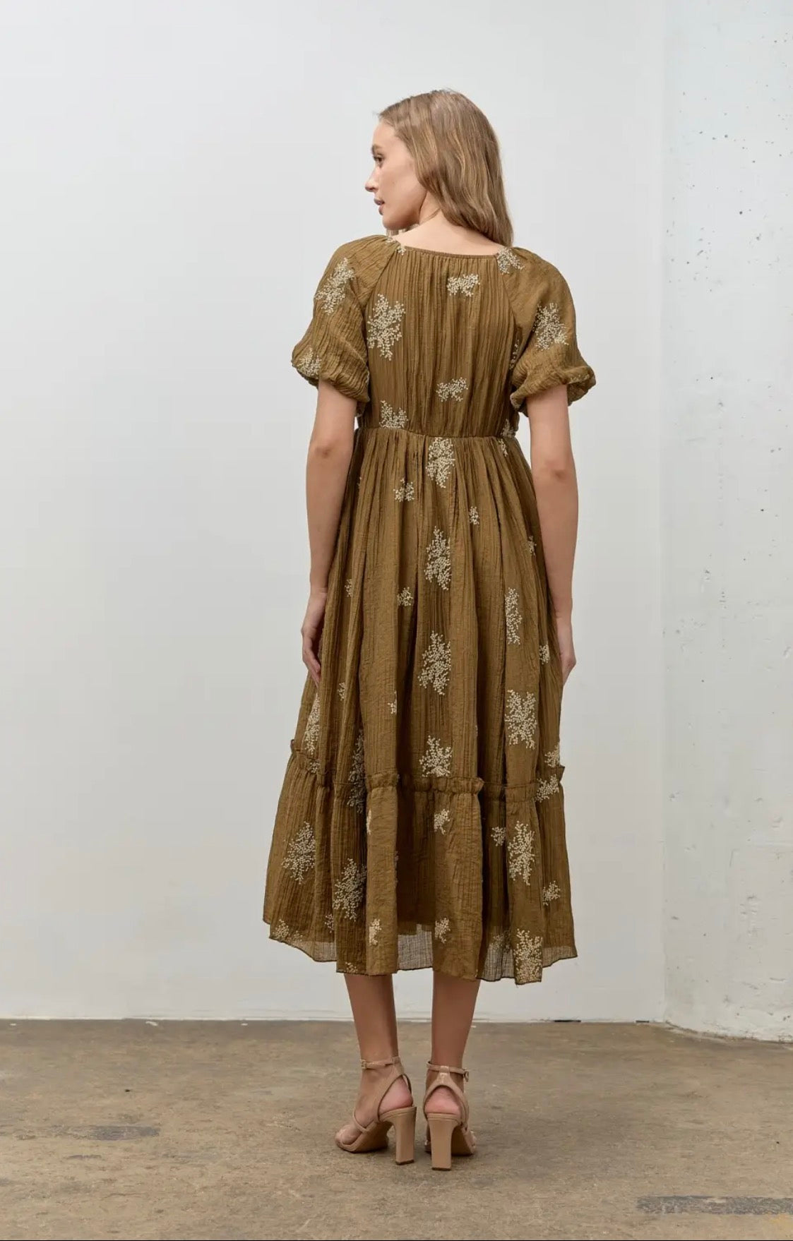 Karla Dress in mocha
