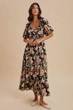 Lilly floral maxi Dress