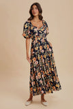 Lilly floral maxi Dress