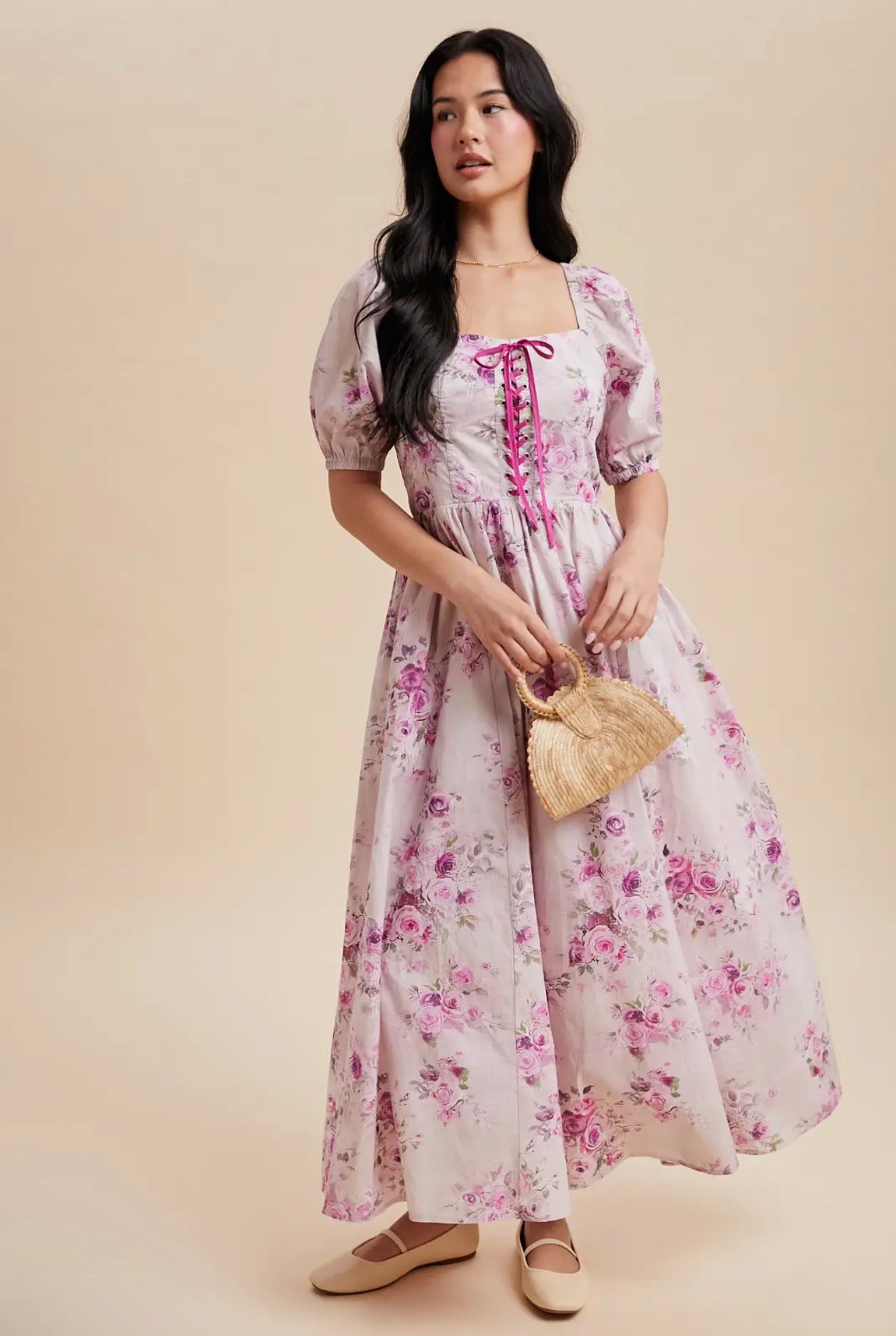 Bella dress in orchid