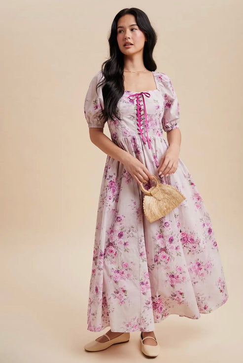 Bella dress in orchid