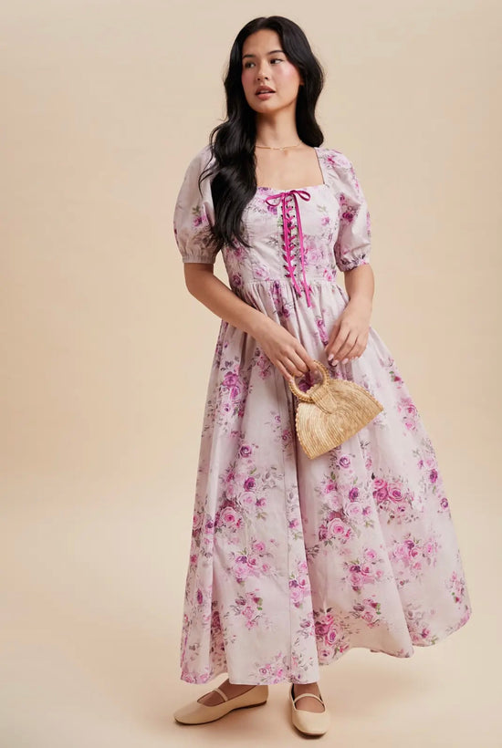 Bella dress in orchid