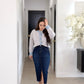Ailani Dark denim skirt