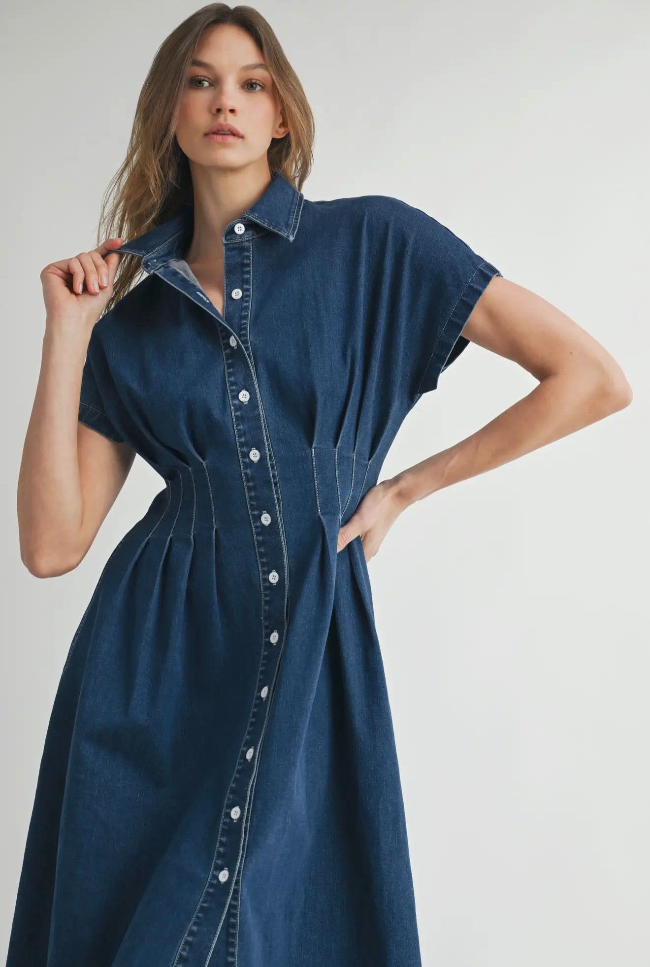 Karmen denim dress