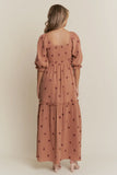 Daniela dress in mocha Mousse