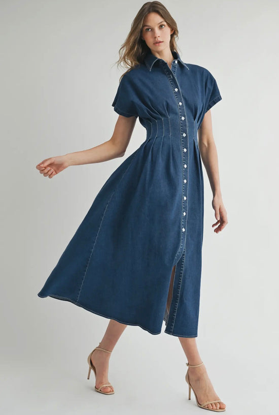 Karmen denim dress