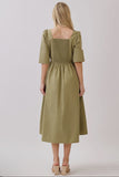 Adriana dress in Sage