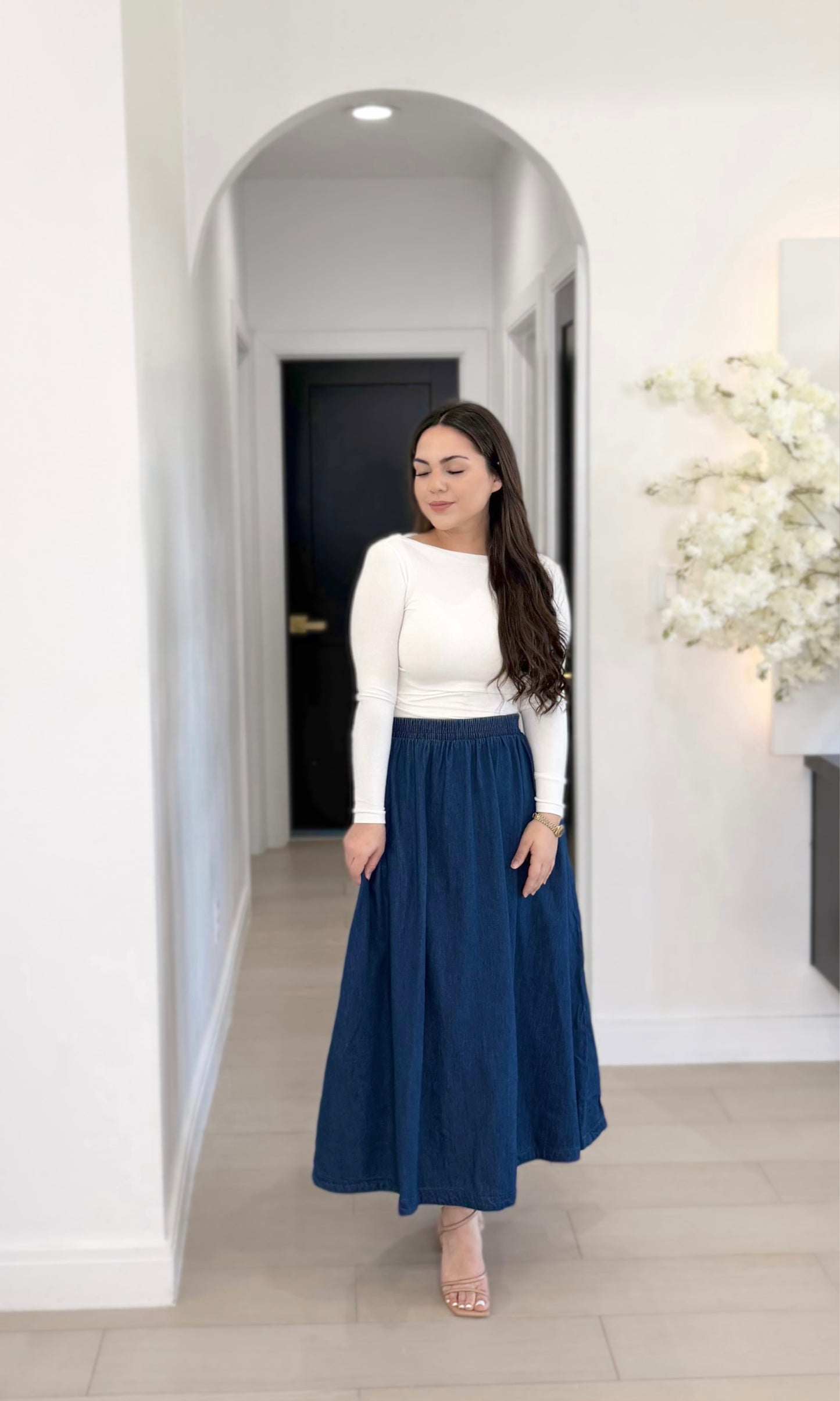 Samara Denim skirt