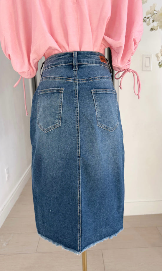 Denim skir
