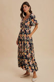 Lilly floral maxi Dress