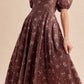 Yailin floral late dress