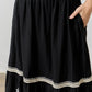 Zoe skirt in black