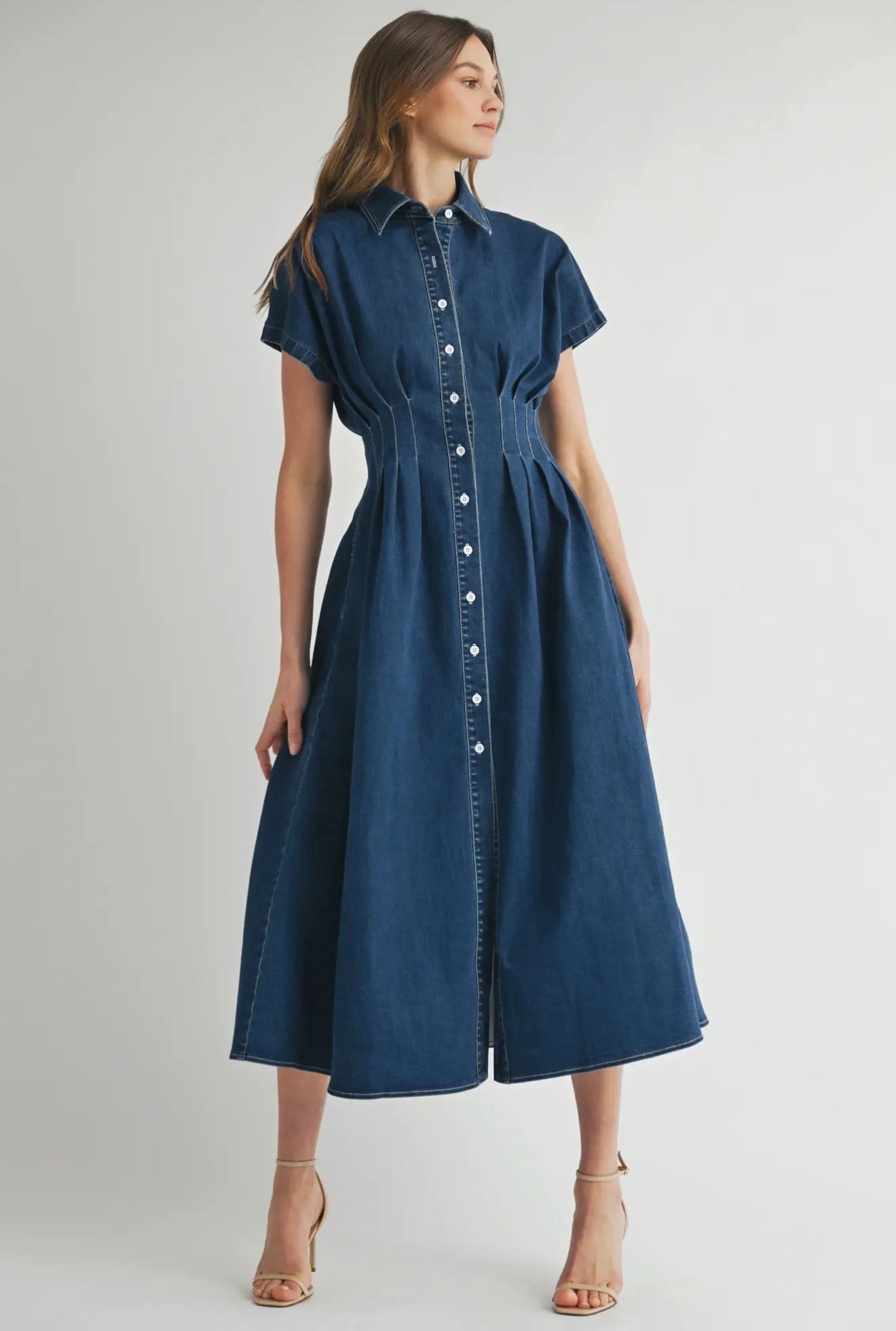 Karmen denim dress