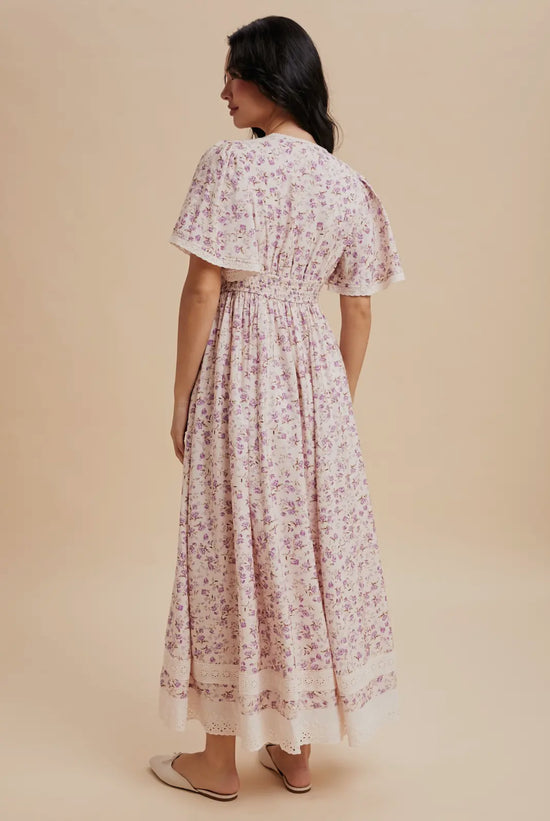 LEAH MAXI DRESS IN LAVANDER