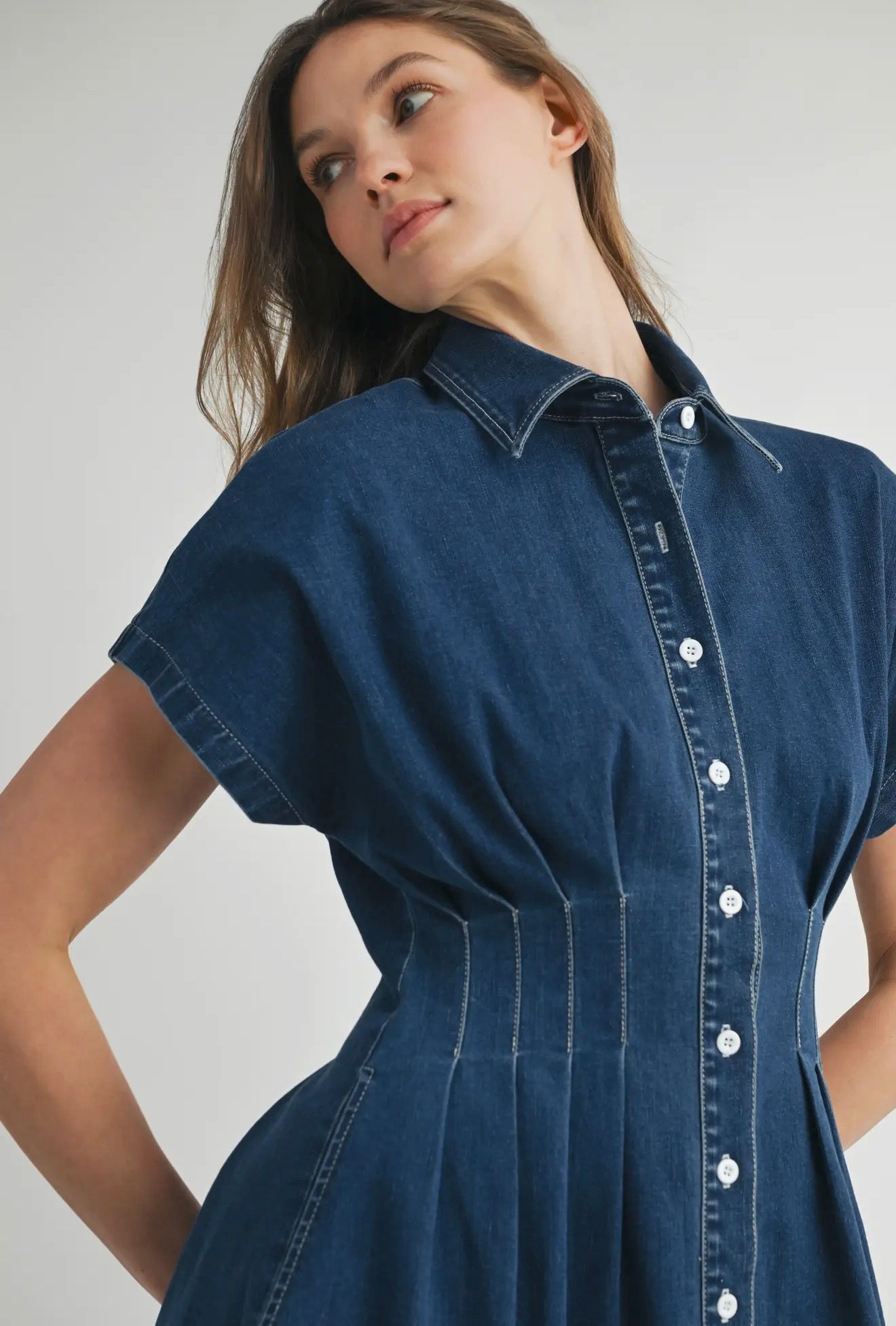 Karmen denim dress