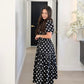 Sweet dots Dress in black