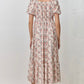THE LUCIANA DRESS IN BEIGE