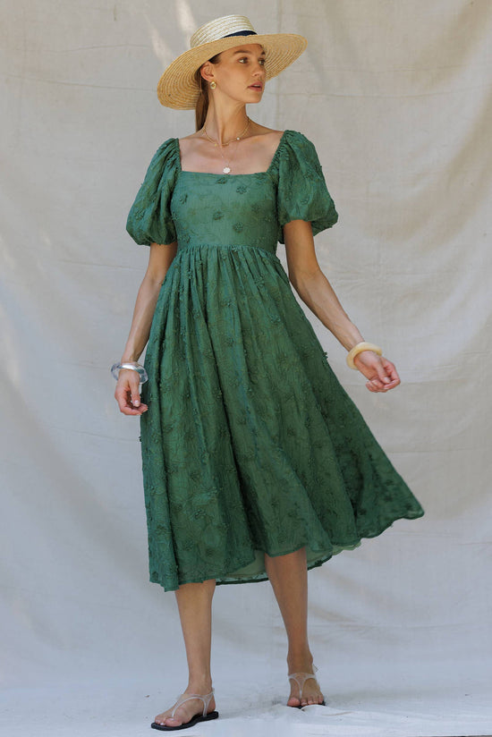 Hanna green dress