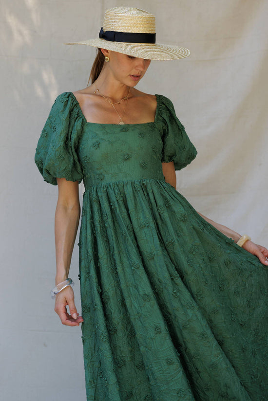 Hanna green dress