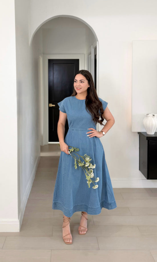 PREORDEN Viviana Denim dress