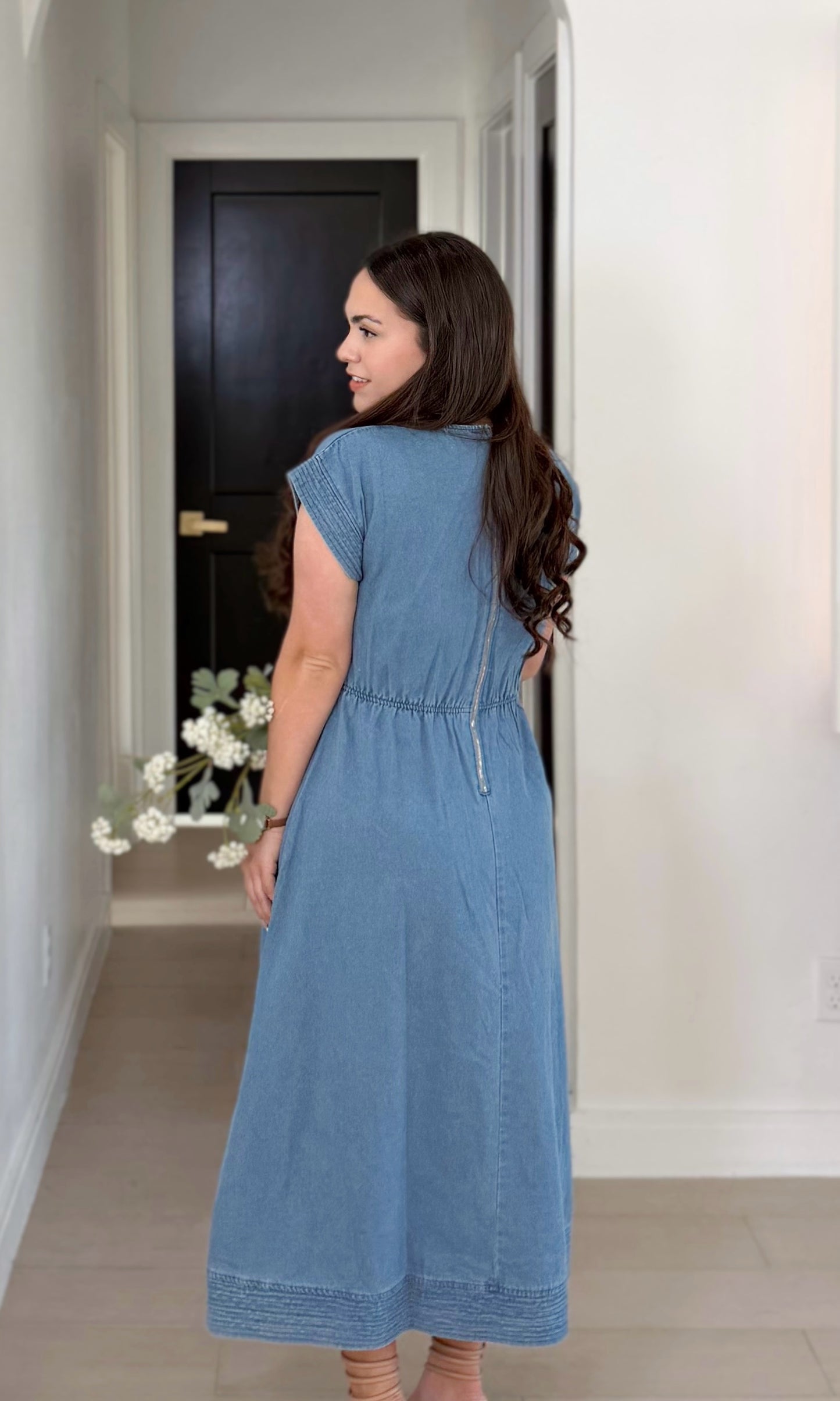 PREORDEN Viviana Denim dress