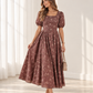 Yailin floral late dress