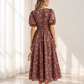 Yailin floral late dress