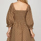 Lidia Polkadot dress