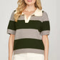 Sara Top olive / grey