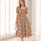 Mónica floral dress