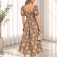 Mónica floral dress