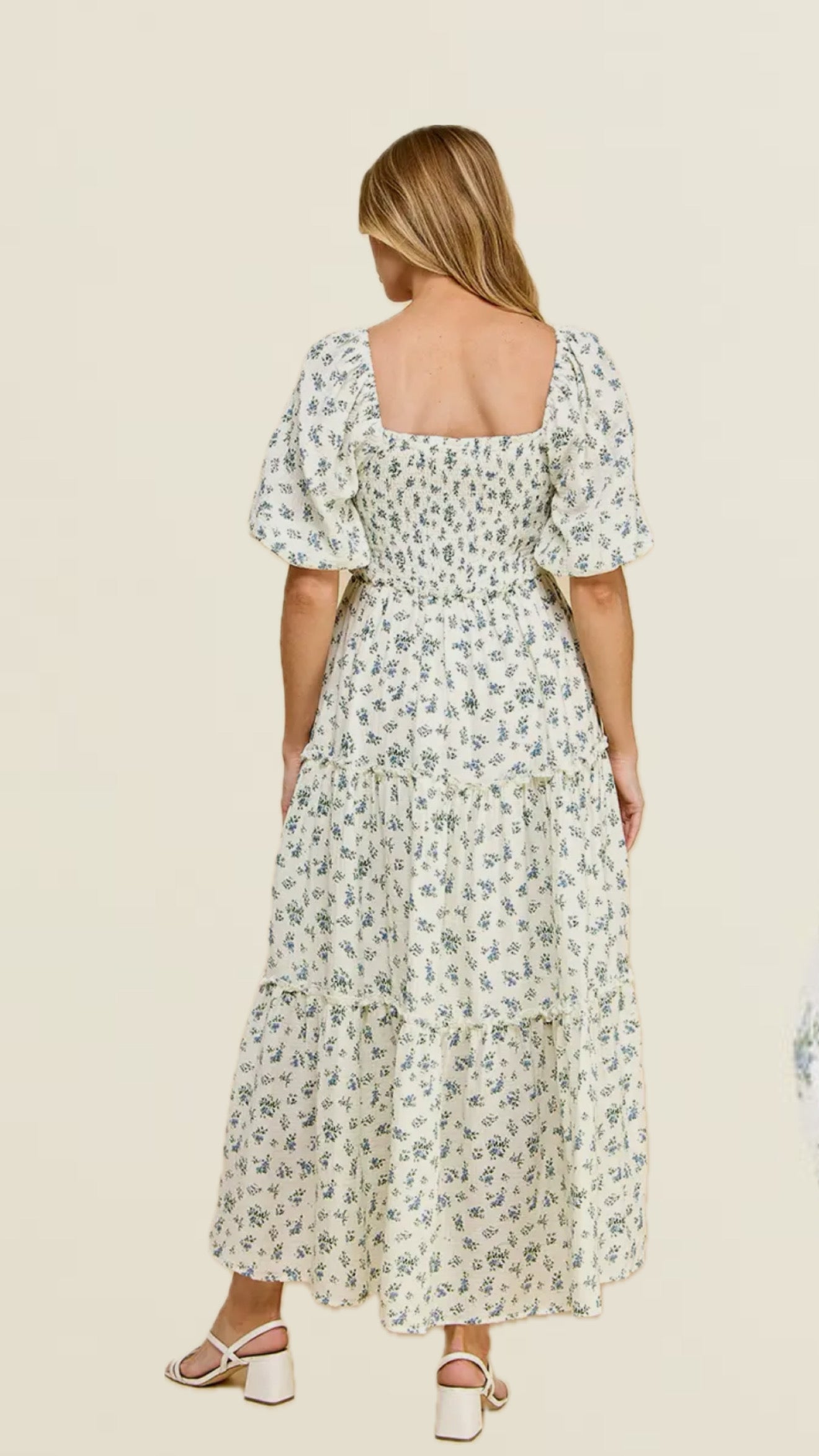 Adriana floral dress