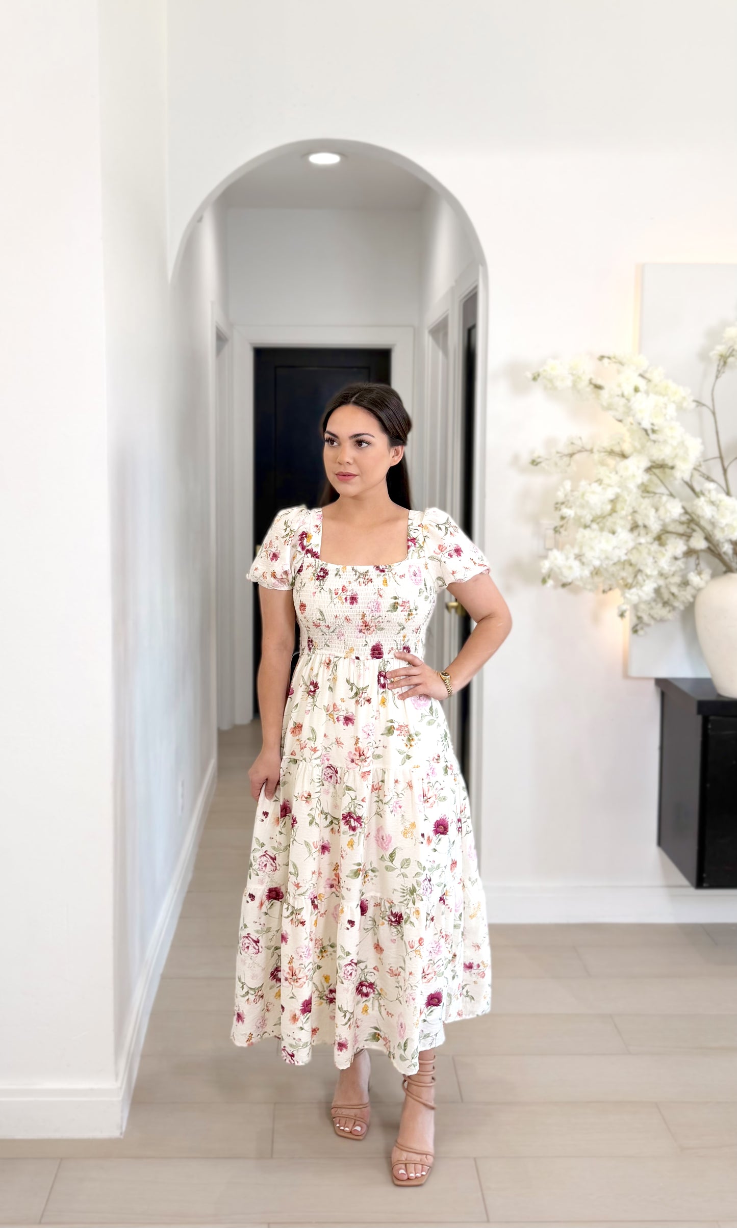 Sarai floral dress