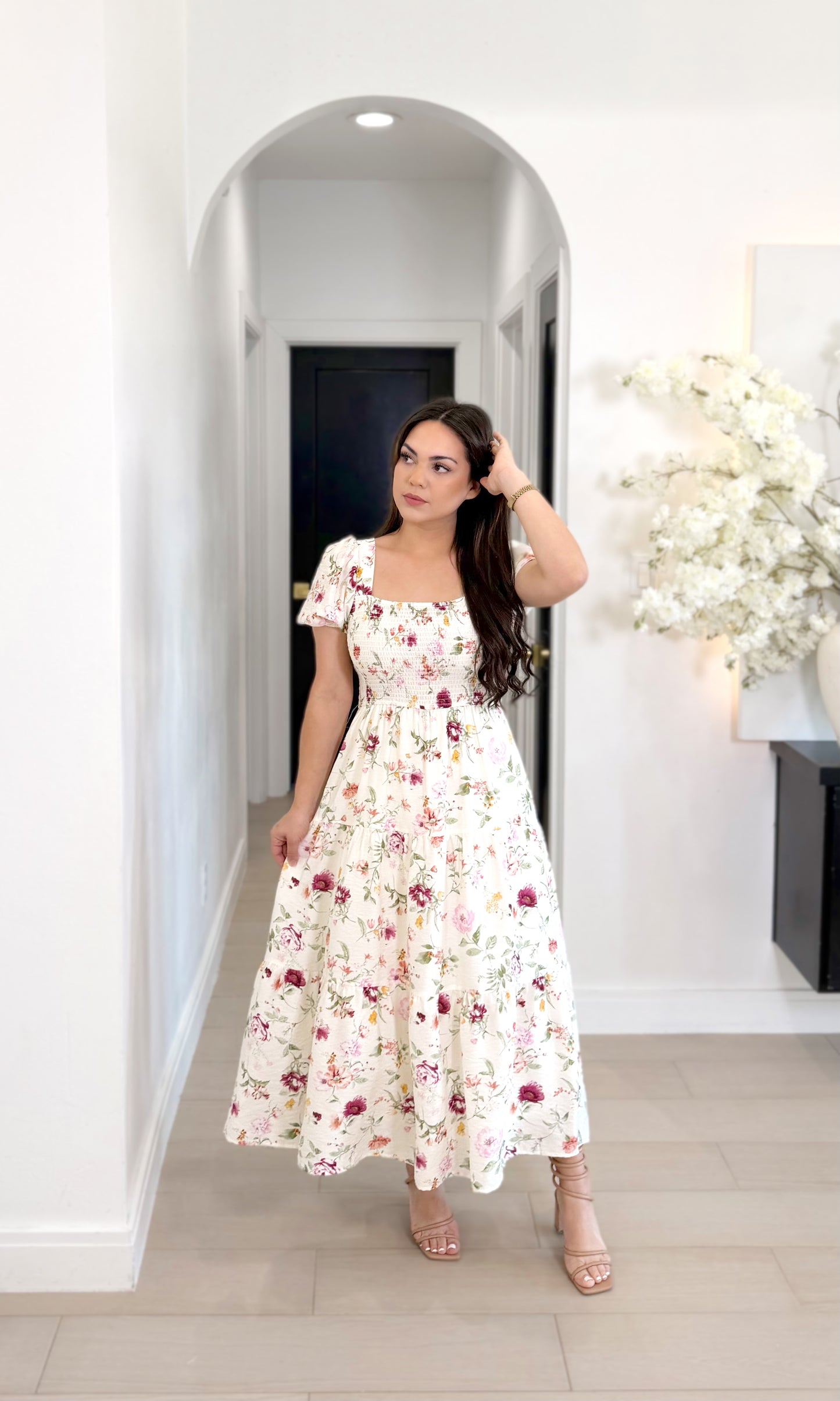 Sarai floral dress