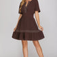 Lili brown dress