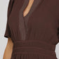 Lili brown dress