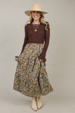 MONICA DRESS IN BROWN