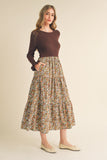 MONICA DRESS IN BROWN
