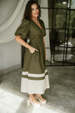 Danny Dress in olive