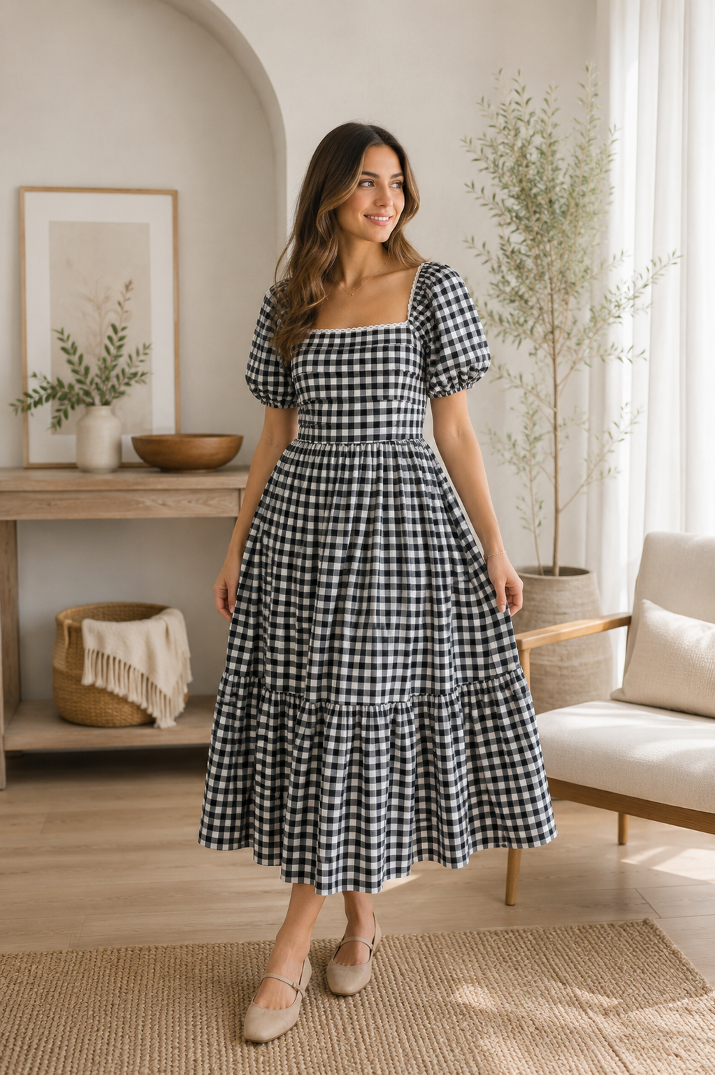 Delhia dress in balck