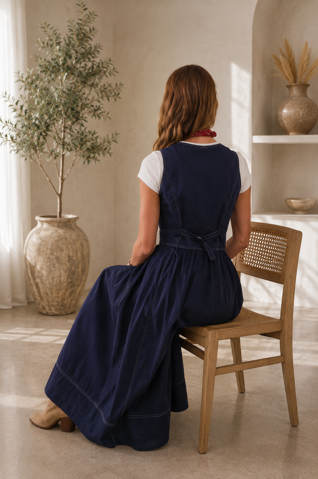 Viana Denim Dress