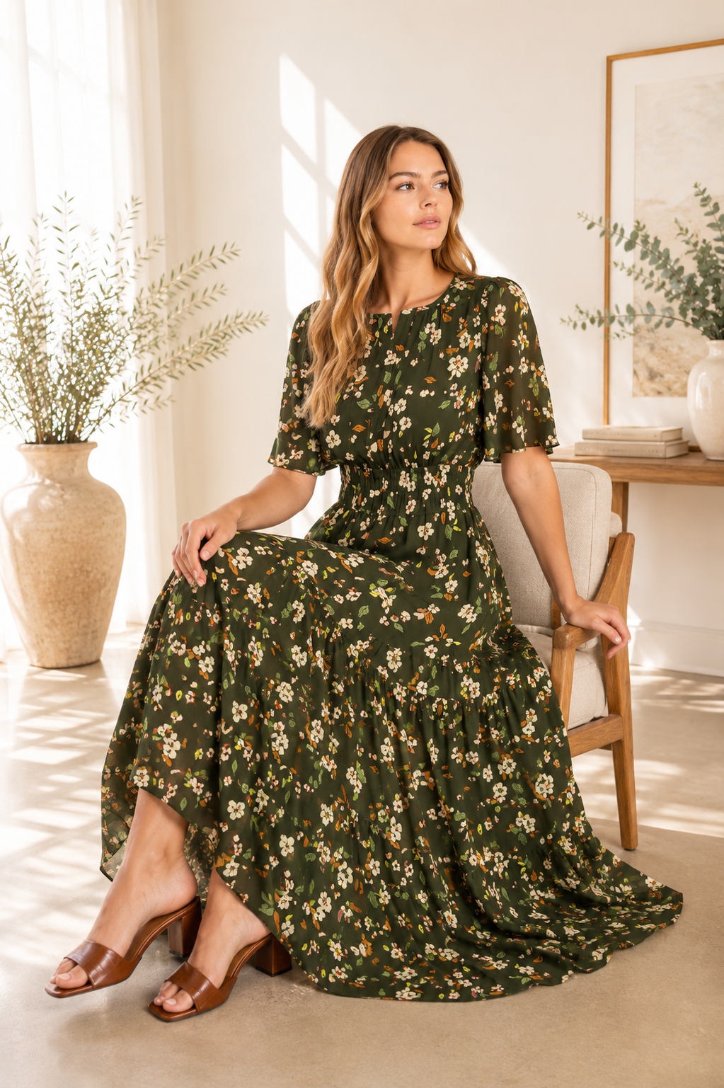 Ceci maxi dress