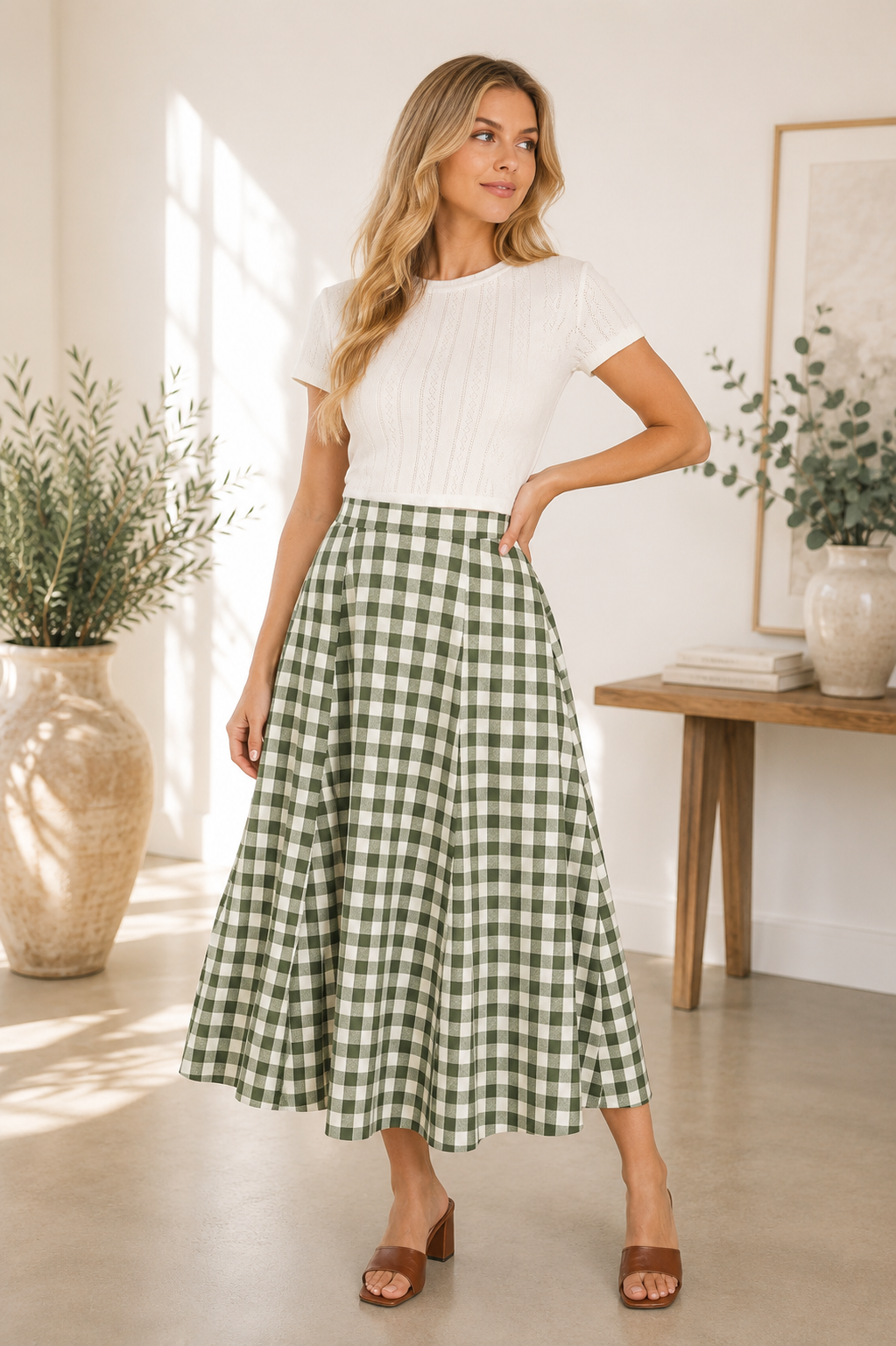 Itati Green skirt
