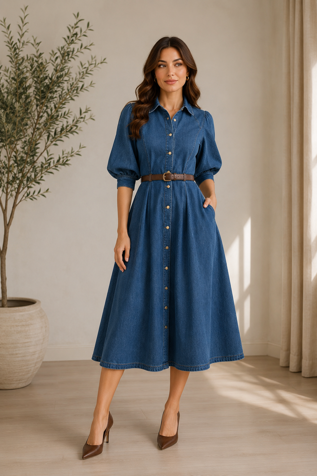 Danali denim dress