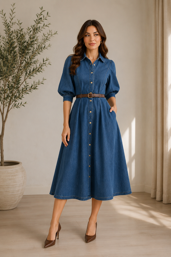 Danali denim dress