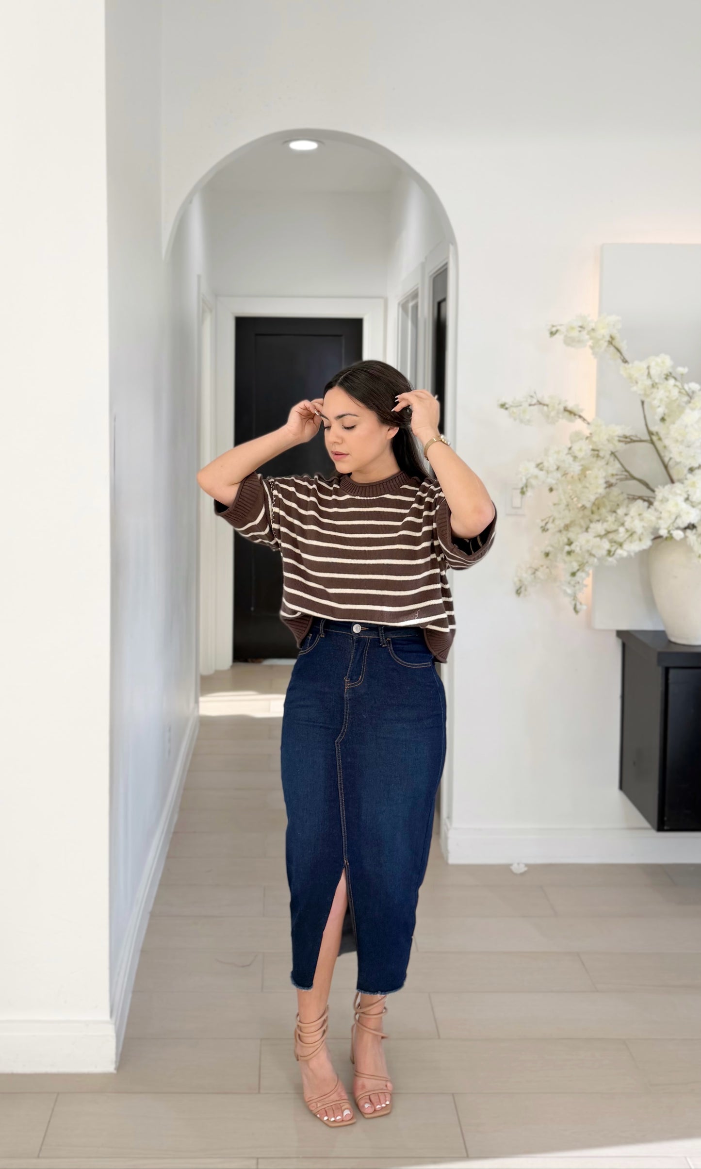 Brown Sugar sweter blouse