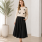 3D Ribbon Button Up Sweater/ cardigan