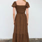Celi dress in brown